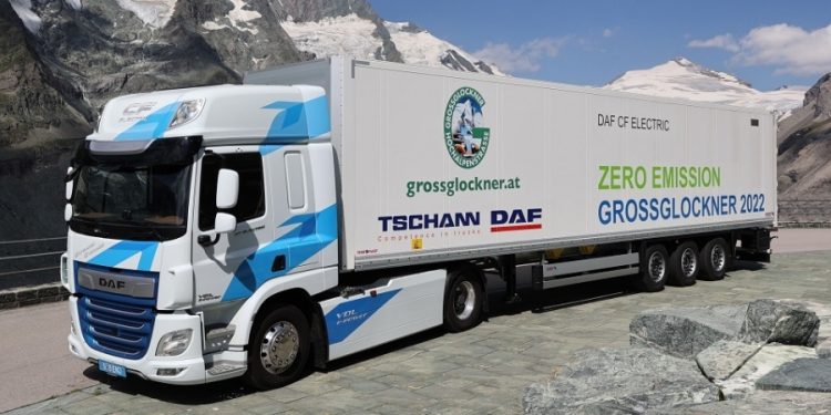 The DAF CF electric truck breaks the stigma of doubting the use of electric vehicles in mountainous areas 750x375 - The DAF CF electric truck breaks the stigma of doubting the use of electric vehicles in mountainous areas