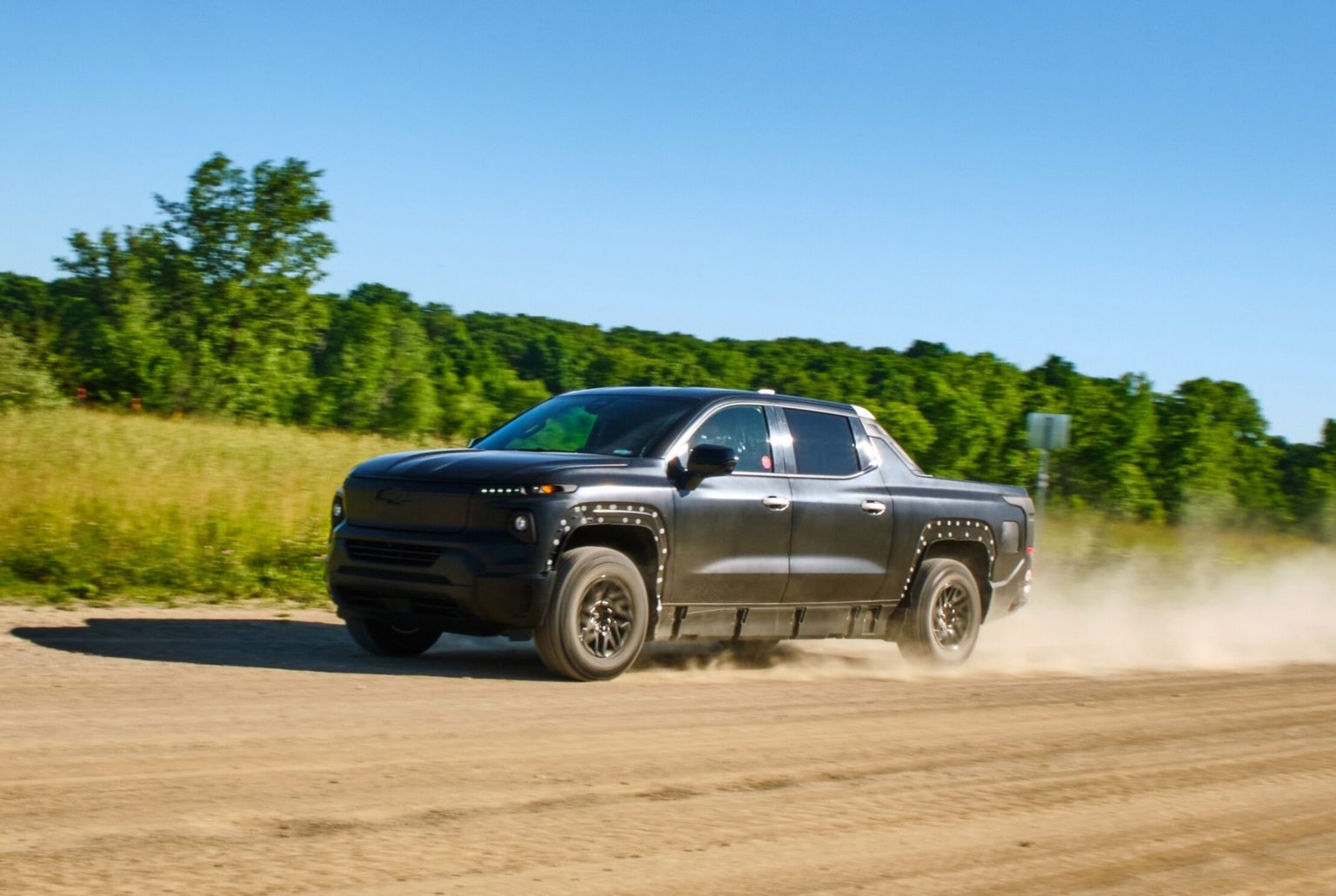 Chevrolet testing prototype for the upcoming Silverado EV pickup