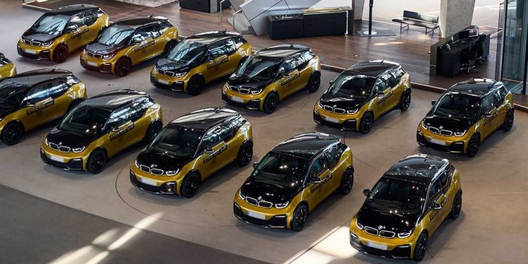 BMW honours final i3 EVs with 18 special galvanic gold models