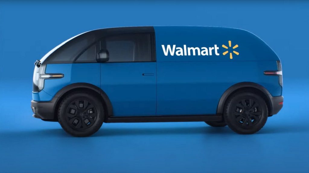 Canoo to use contractor for first batch of electric vans for Walmart