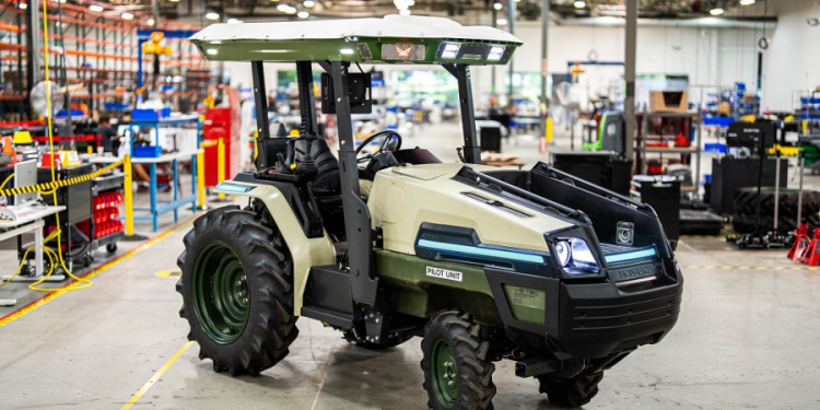 Foxconn to build electric tractors at newly acquired plant in Lordstown, Ohio.