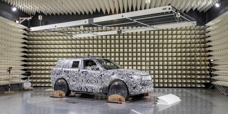 Jaguar Land Rover opens its electric vehicle test facility in the UK using EMC