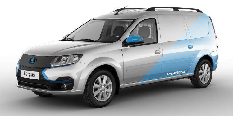 Russia-owned Lada unviels e-Largus electric concept, based on first-gen Dacia Logan