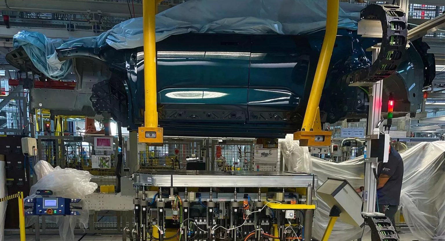 Stunning video shows advanced robots install Fisker Ocean battery in less than 2 minutes