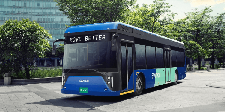 Switch Mobility recieves order of 5,000 EiV12 electric buses to India