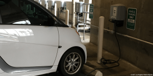 The Los Angeles International Airport aims to install 1,300 EV charging stations