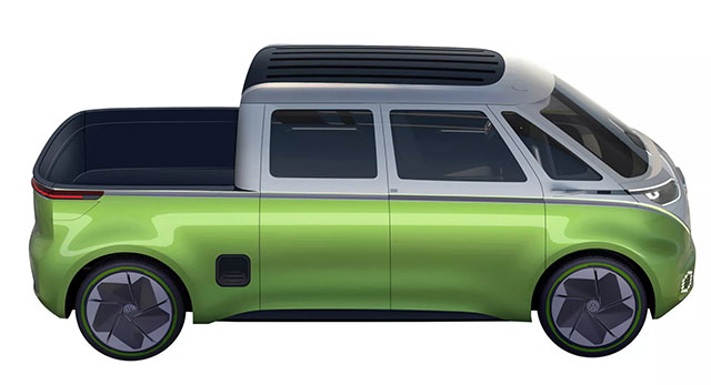 Volkswagen registers new patent for pickup version of the ID.Buzz