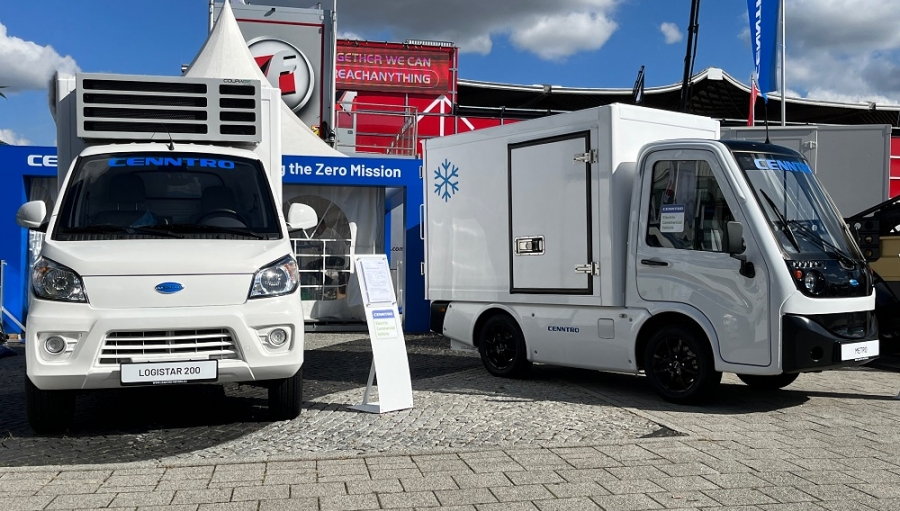 Cenntro unveils two new electric vans in Europe