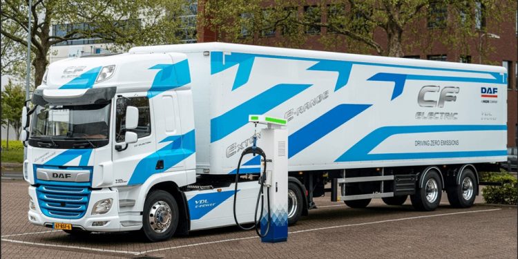 Heliox to supply Paccar with DC chargers for electric trucks in North America and Europe