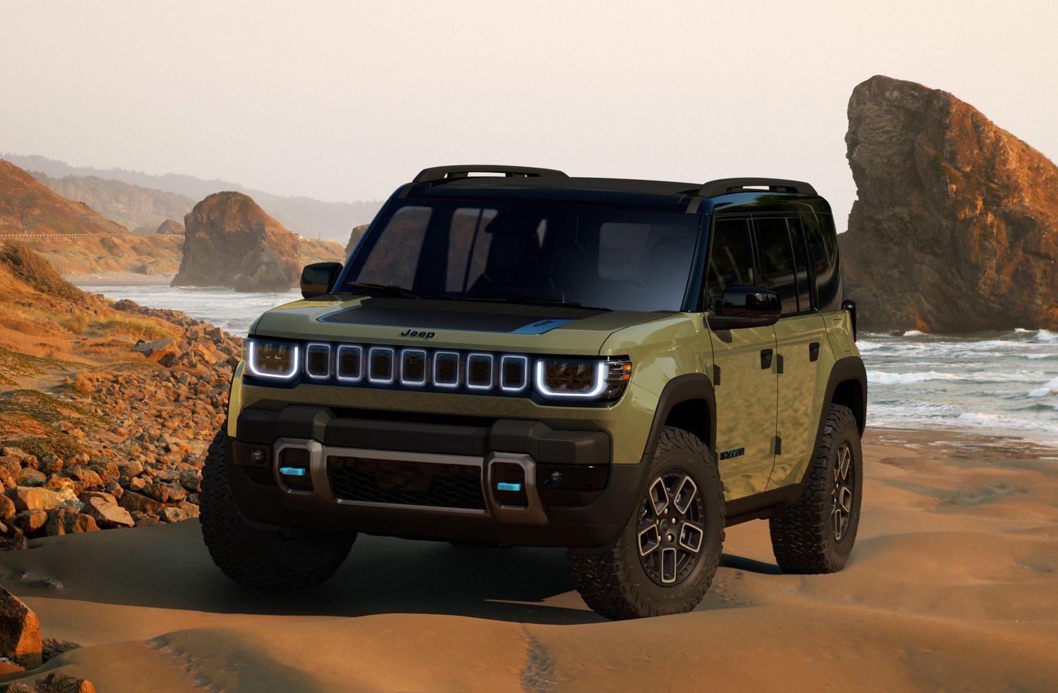 Jeep introduces its first EV line-up to the public Jeep introduces its first EV line-up to the public