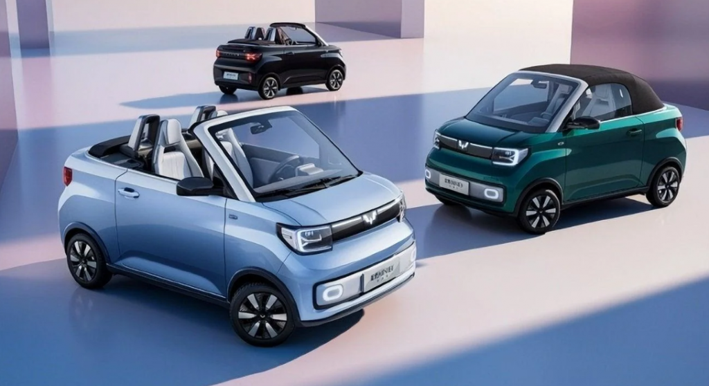 Everything You should know about Wuling Hongguang Mini EV Convertible Wuling Hongguang Mini EV Convertible