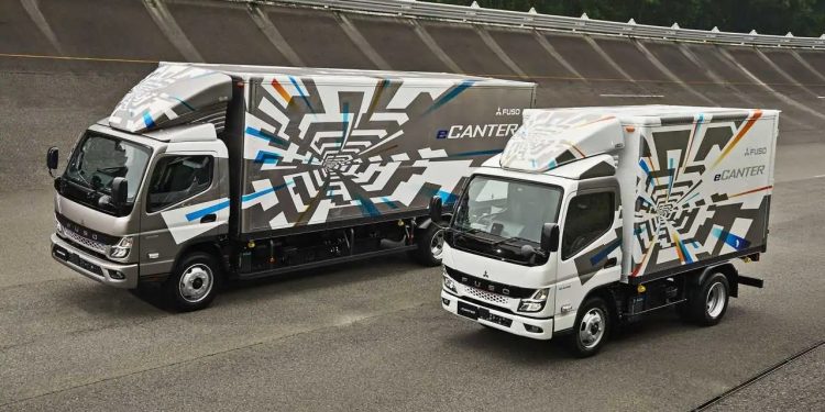 next generation fuso ecanter 750x375 - Mitsubishi brings the new generation of Fuso eCanter to Europe at the IAA Transport 2022 event in Hannover