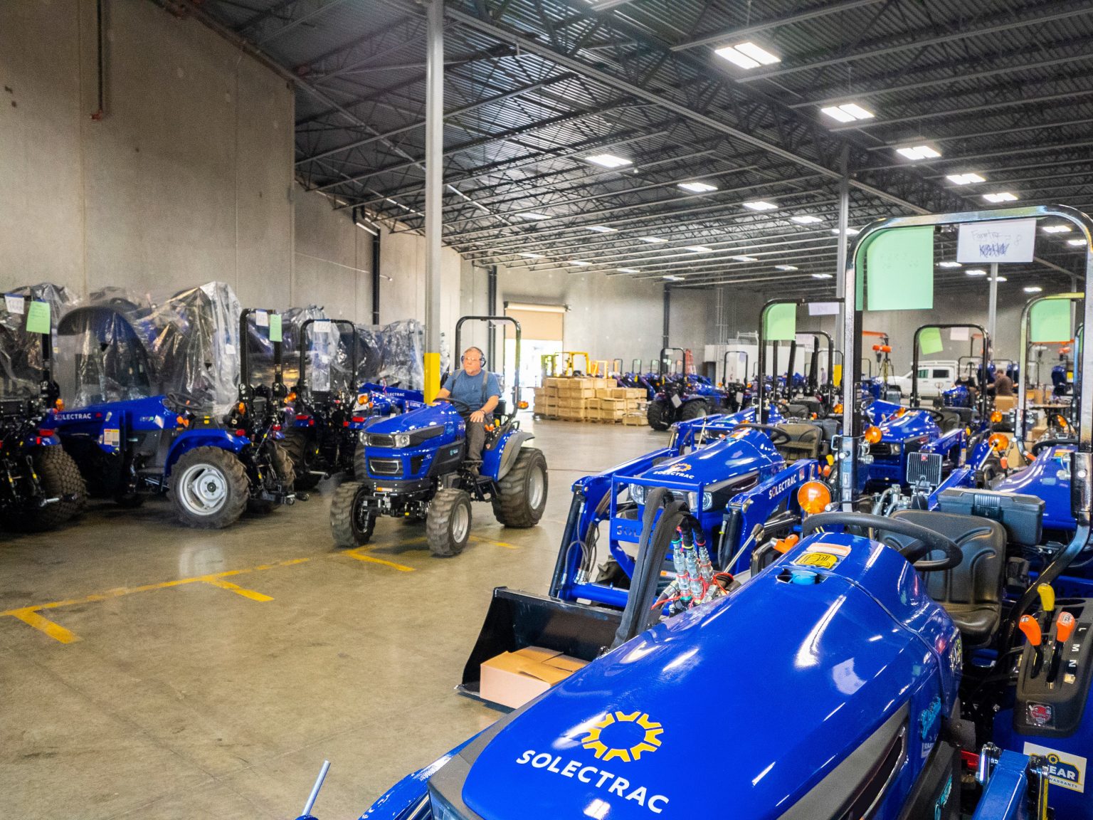 Ideanomics opens electric tractor assembly facility in Windsor, California