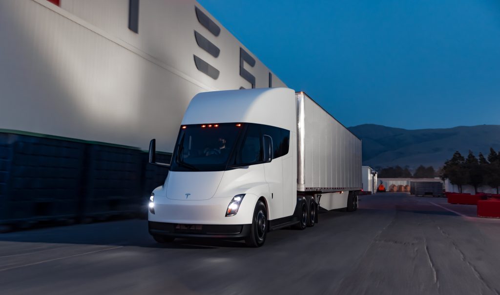 Tesla Starts Production Of Semi Electric Truck With Pepsi Getting The