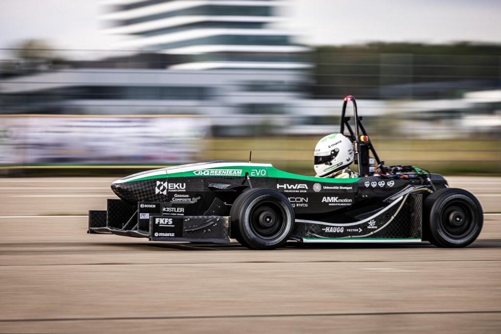 The GreenTeam EV sets new world record from zero to 62 mph in just 1.461 seconds