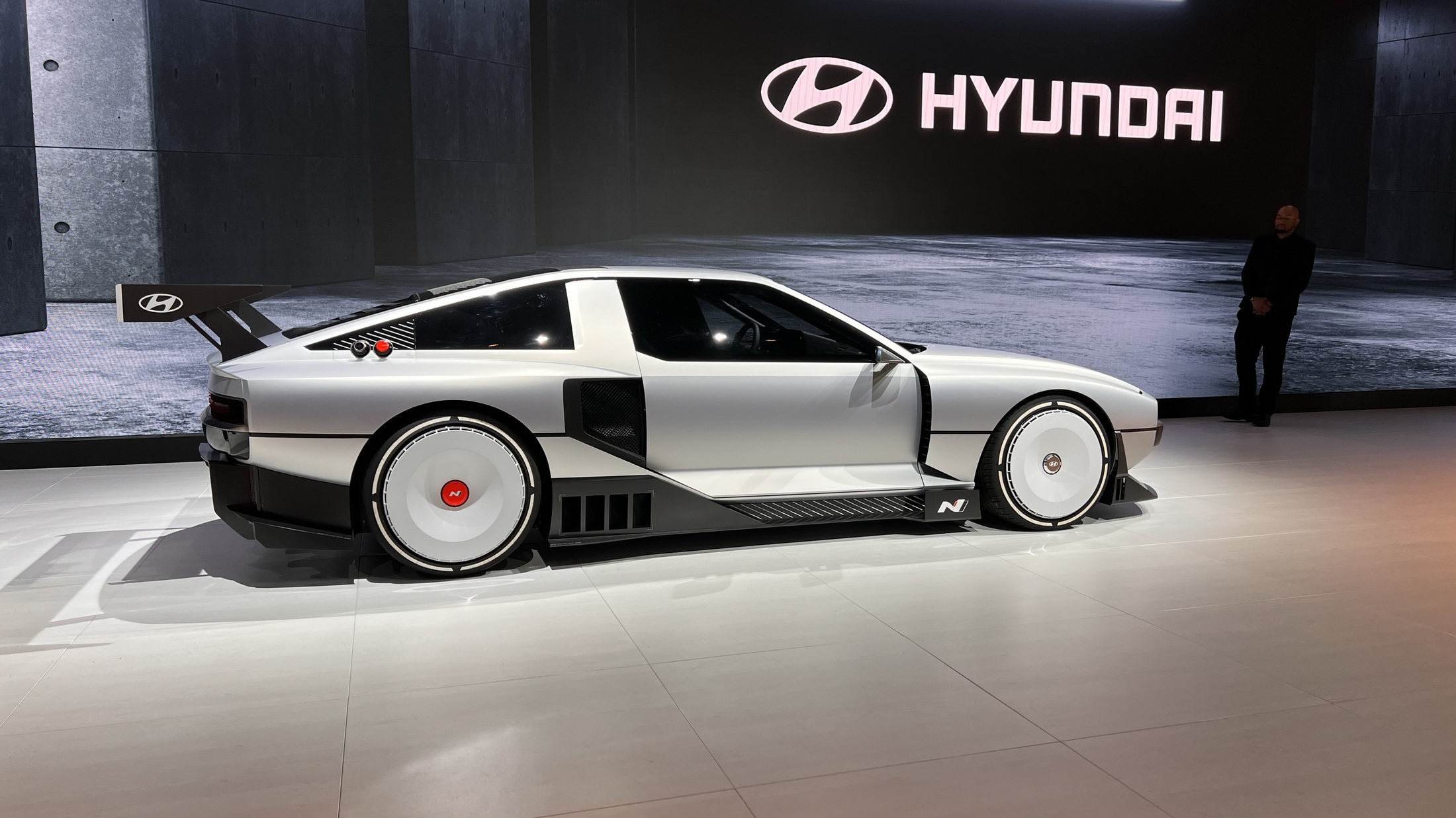 Hyundai N Vision 74 Concept make US debut at the LA Auto Show - EVMagz