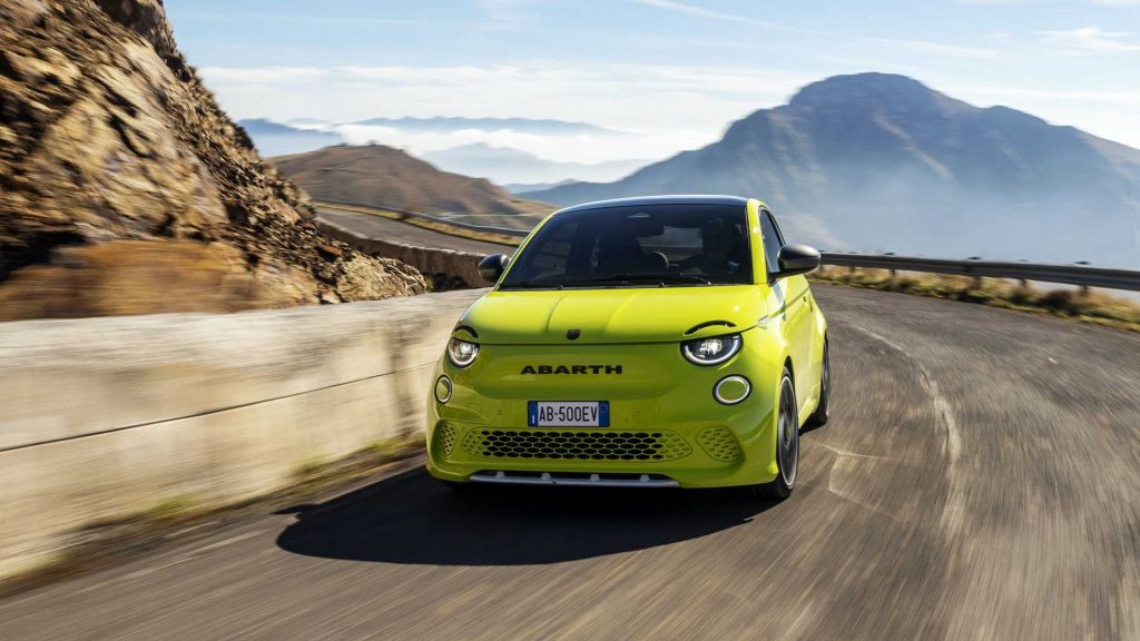 Abarth 500e revealed as electric hot hatch with 153 hp