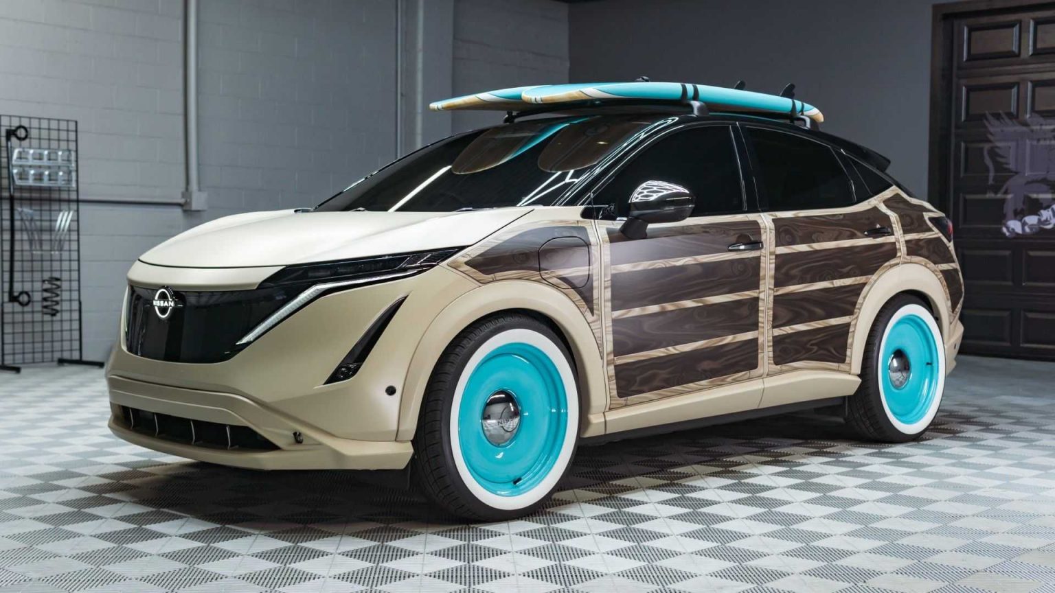 Nissan Ariya electric SUV comes with a surf theme at SEMA 2022