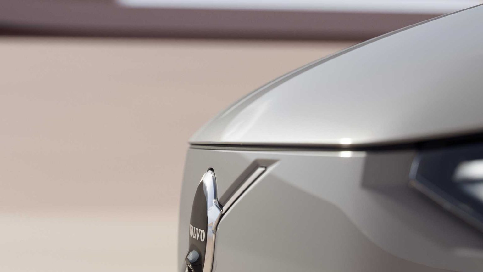 Volvo EX90 exterior have 0.29 drag coefficient, maximize efficiency and driving range