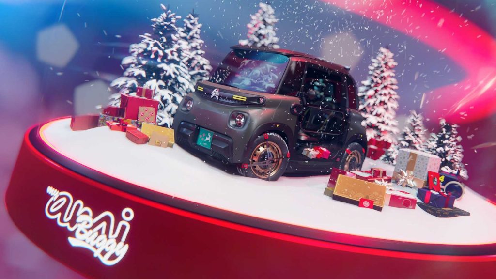Citroen teases new limited edition My Ami Buggy with holiday theme