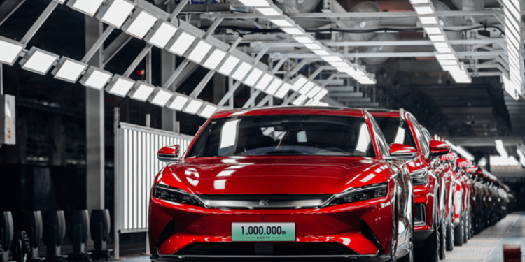 BYD Car 750x375 - BYD to Build EV Parts Plant in Vietnam as Part of Global Expansion Effort