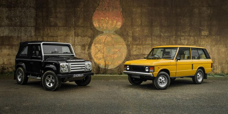 Everatti Land rover conversion 750x375 - Everrati now transforms iconic Range Rover Classic and Land Rover Defender into electric vehicles