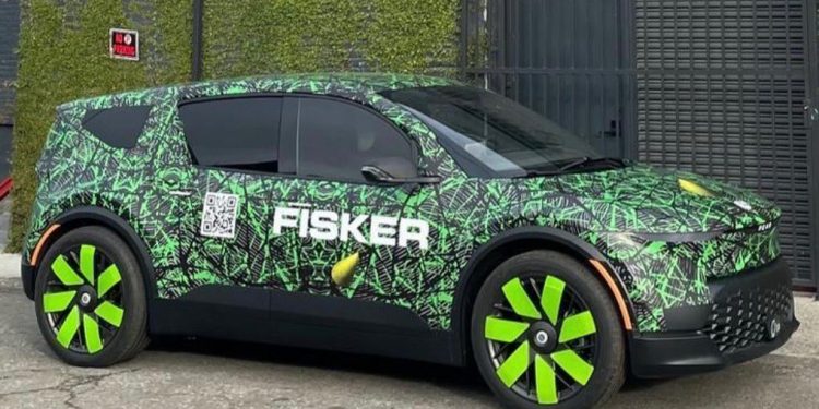 Fisker Pear 750x375 - After start production of Ocean SUV, Fisker testing Pear electric city car at Los Angeles