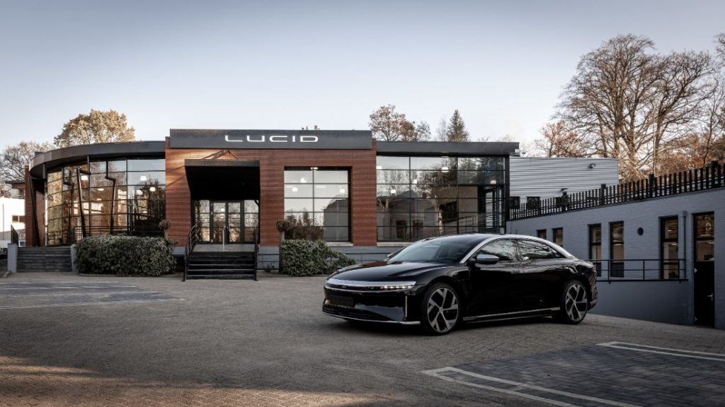 Lucid opens retail stores and service center in Netherlands