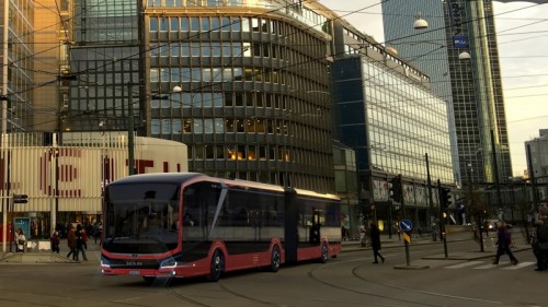 Man Electric Bus - MAN receives order for 59 solo and 17 articulated electric buses from Unibuss