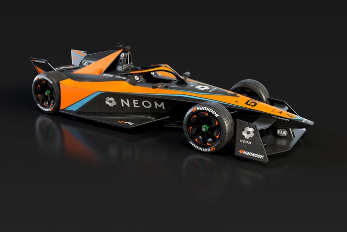 Mclaren Formula E - Nissan, Jaguar and McLaren launch livery for Formula E 2023