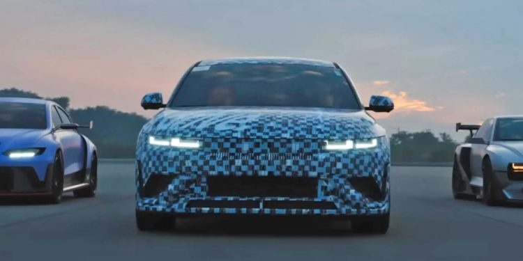 hyundai ioniq 5 n teaser 750x375 - Hyundai teases Ioniq 5 N in promo video showcases ‘sustainable high performance’ EV tech