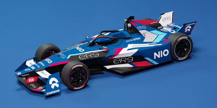 nio 333 er9 1 750x375 - NIO 333 unveils livery for its 2023 Formula E campaign