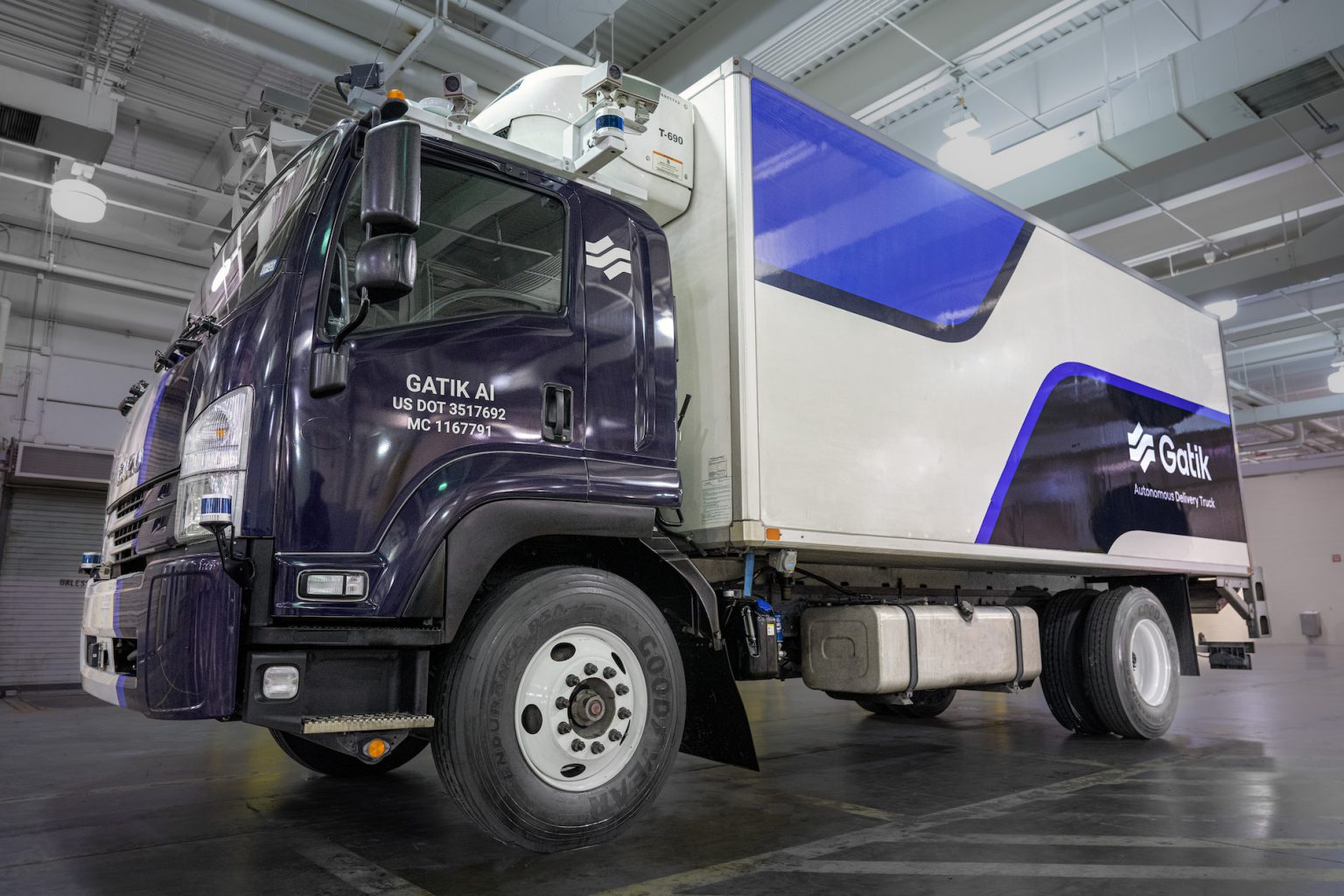 Goodyear and Gatik Show Accurate Tire-Road Friction Estimation for Automated Driving