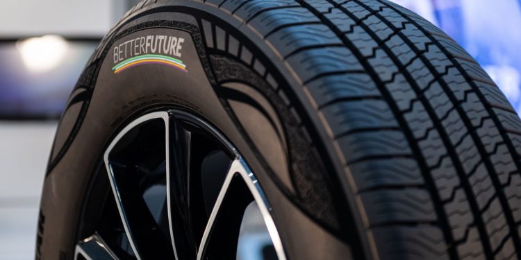 Goodyear tire 750x375 - Goodyear Unveils 90% Sustainable Tire that Passes Regulatory and Internal Testing