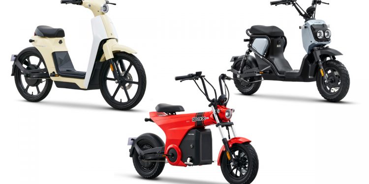 Honda electric bike china 750x375 - Honda Unveils Three Electric Bicycle (EB) Based On Classic Motorcycle Designs