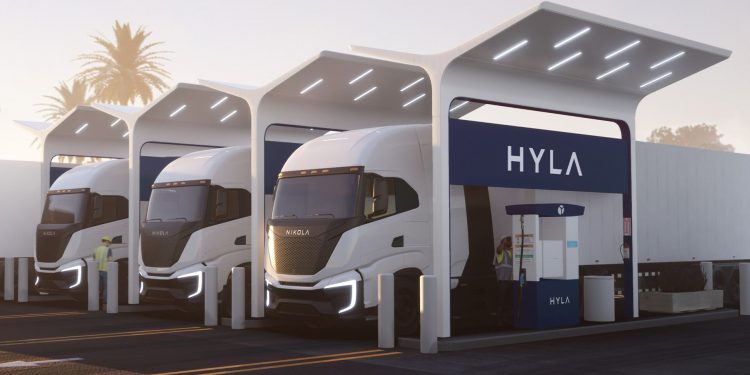 Hyla station 750x375 - Nikola Corp Separates Hydrogen Business to Focus on Electric Truck Production