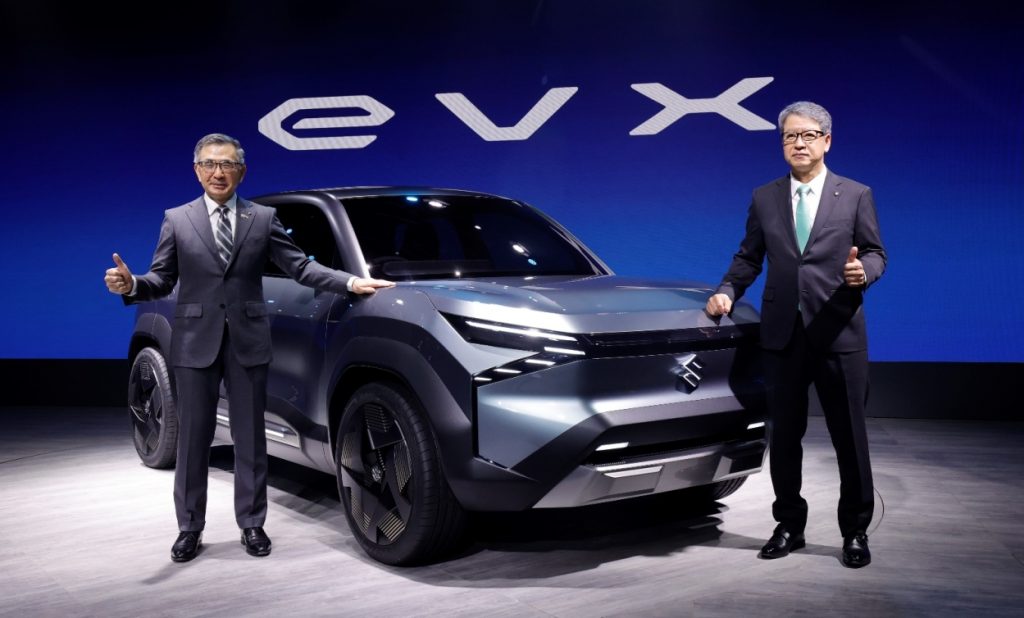 Maruti Suzuki unveils eVX electric SUV concept, range up to 550 km