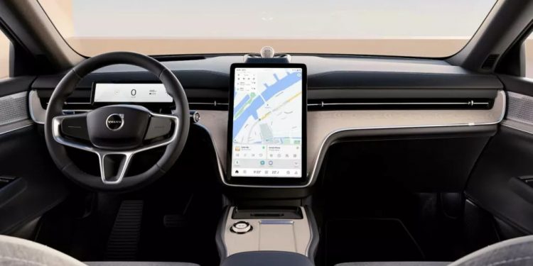 VOlvo EX90 Interior 750x375 - Volvo and Qualcomm to Introduce Subscription-Based Features in EX90 Electric SUV and Upcoming Models