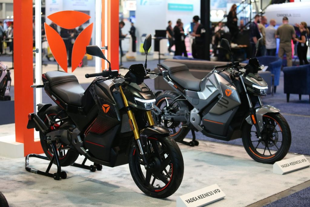 Yadea Makes Debut at CES 2023 with New Electric Motorcycles and E-Bike Models