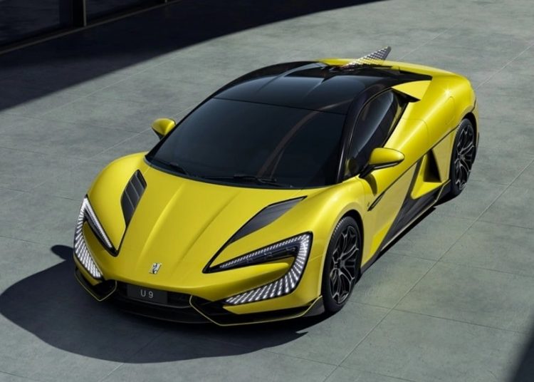 BYD's YangWang U9 Electric Supercar Unveiled, Capable of 0-100 km/h in ...