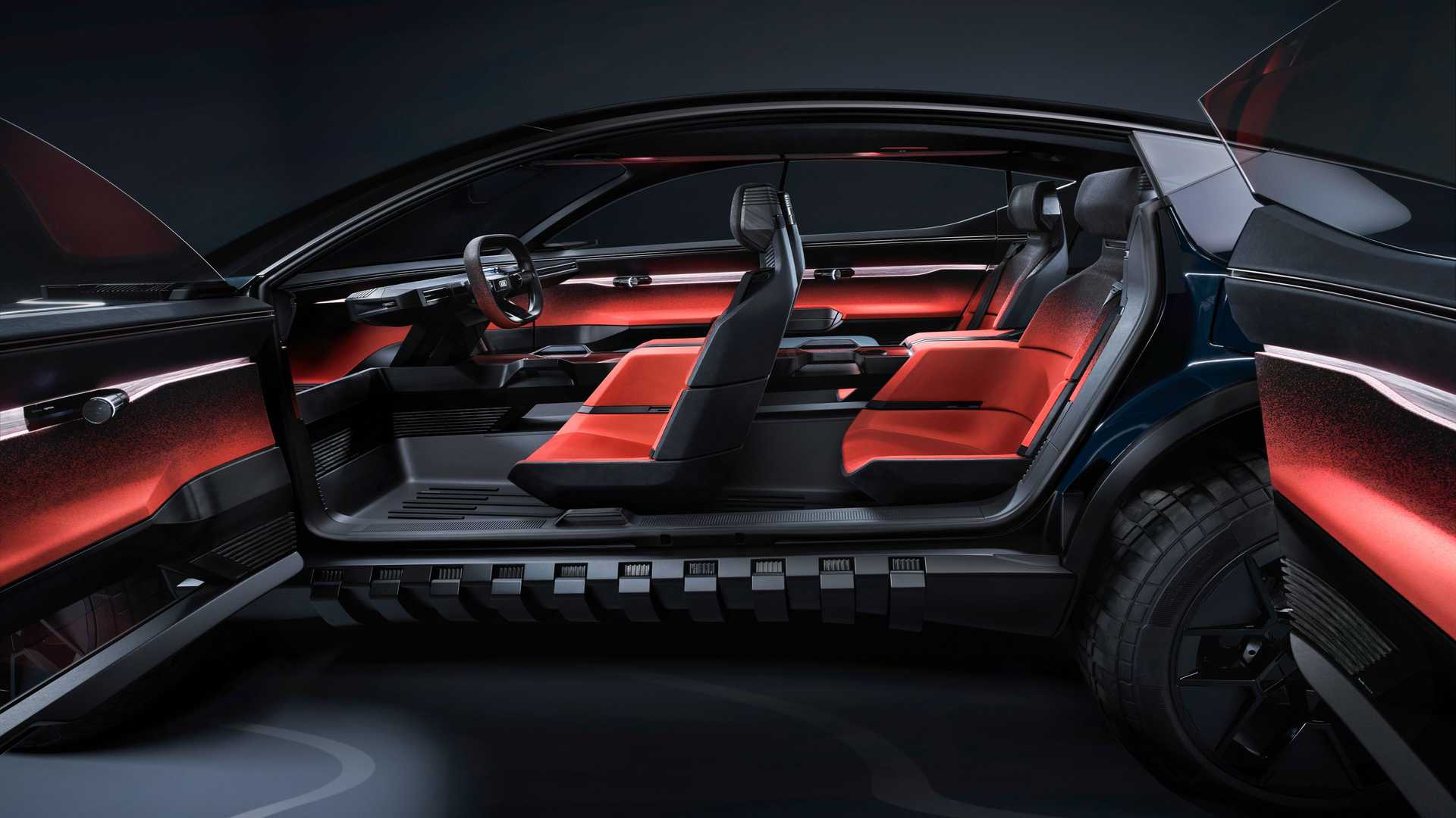 Audi Activesphere Concept : The Futuristic Electric Coupe-Styled SUV That Transforms into a Pickup Truck - EVMagz