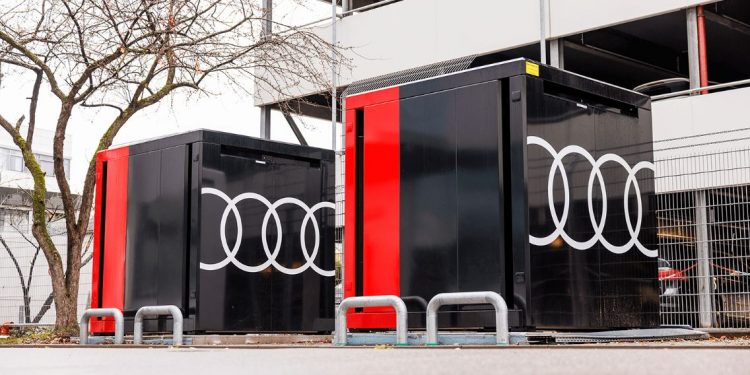 audi neckarsulm 750x375 - Audi is Building Charging points in Neckarsulm Using Second-life Batteries