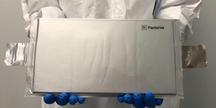 factorial solid state battery 750x375 - Factorial Introduces 100 Amp-Hour Solid-State Battery Cell at CES 2023