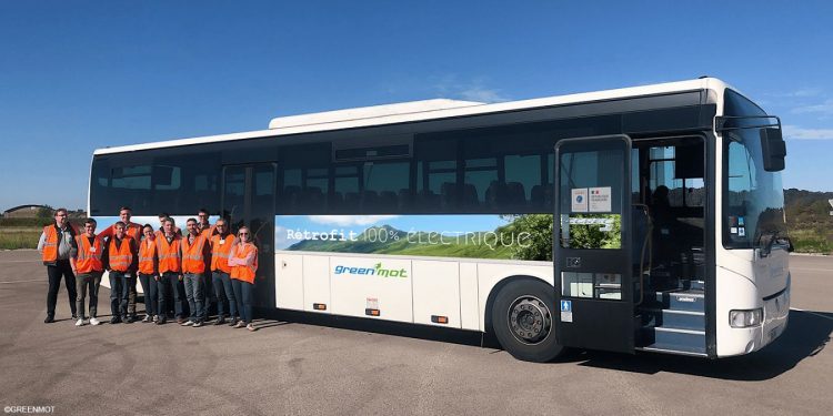 greenmot elektrobus electric bus 750x375 - Rouen Municipality in France to Convert 49 Iveco Crossway Diesel Buses to Electric for School Bus Use