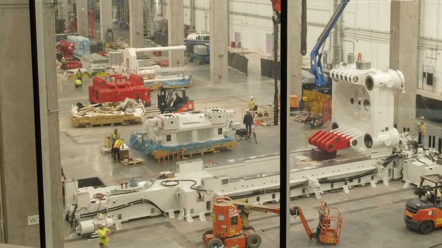 Tesla is Spotted Assembling 9,000-Ton Giga Press Machine for Cybertruck Production