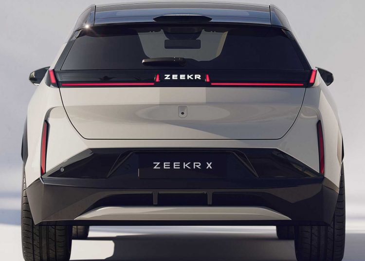 Zeekr X Compact Electric SUV Spotted In New Real Car Photos - EVMagz