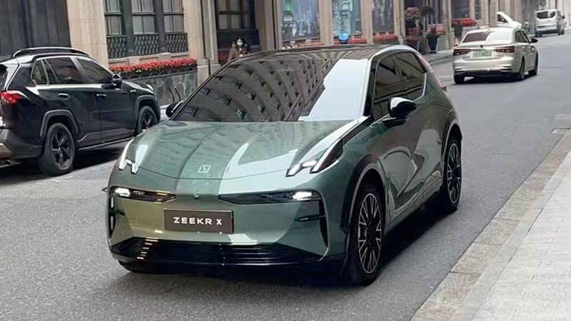 Zeekr X Compact Electric Suv Spotted In New Real Car Photos Evmagz 