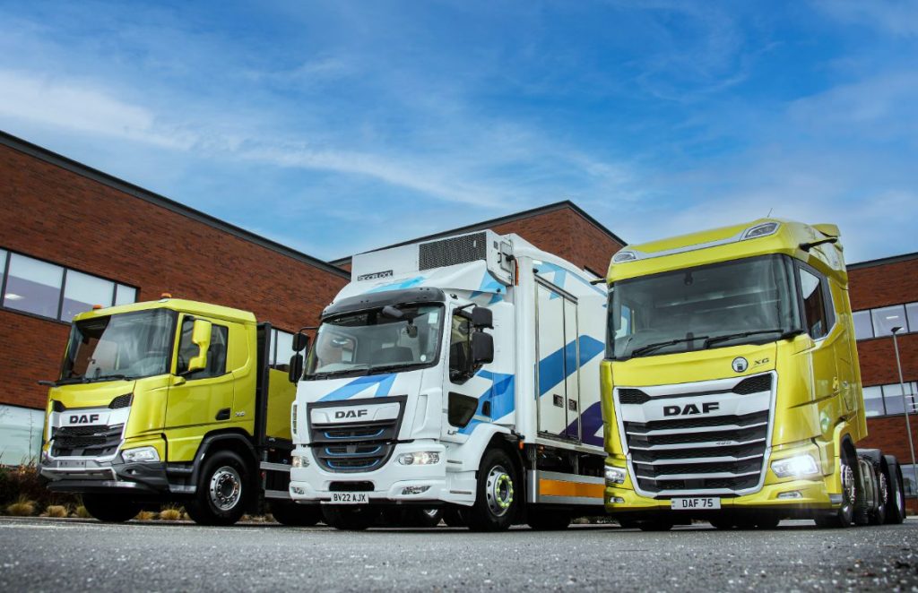 DAF Trucks to Supply at Least 75 Electric Trucks to British Truck Rental Company in UK