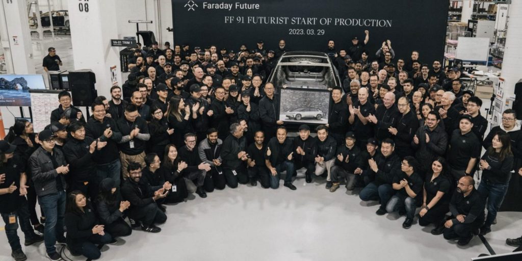 Faraday Future Begins Production of Its FF91 Electric Vehicle