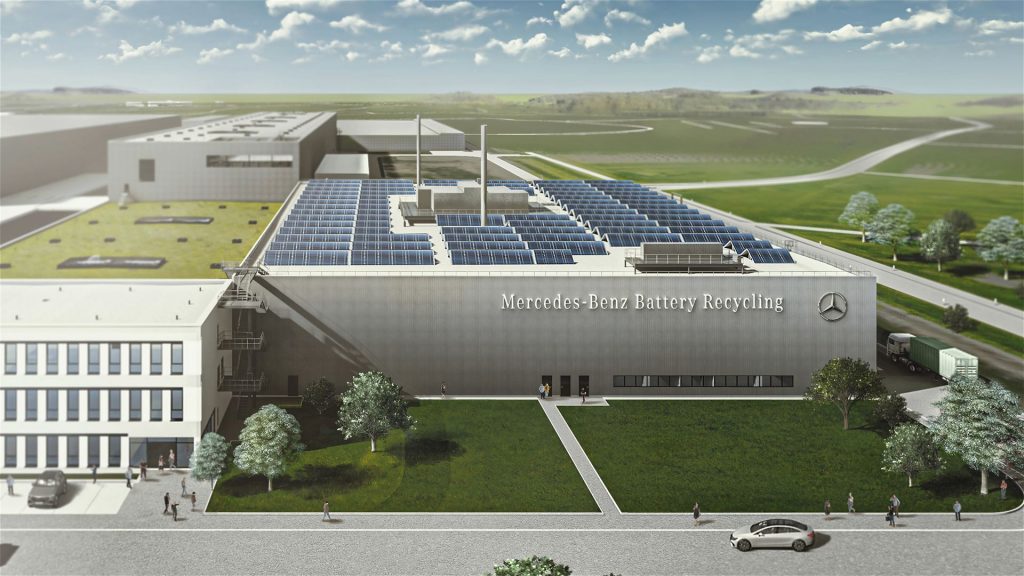 Mercedes-Benz Breaks Ground on Battery Recycling Factory in Kuppenheim, Germany